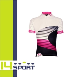 Dětský cyklistický dres LAWI ALLY PINK vel. 146