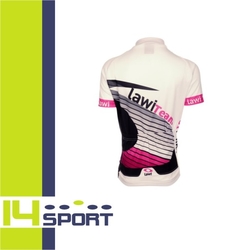 Dětský cyklistický dres LAWI ALLY PINK vel. 146