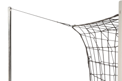 Fotbalová branka FIFA Kompakt Plus 7,32 x 2,44 m, svařované rohy, bílá