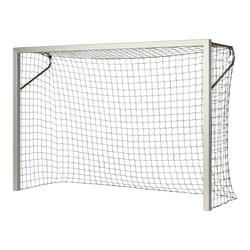 Fotbalová branka Futsal + síťové oblouky, profil hranatý, bez dolního rámu